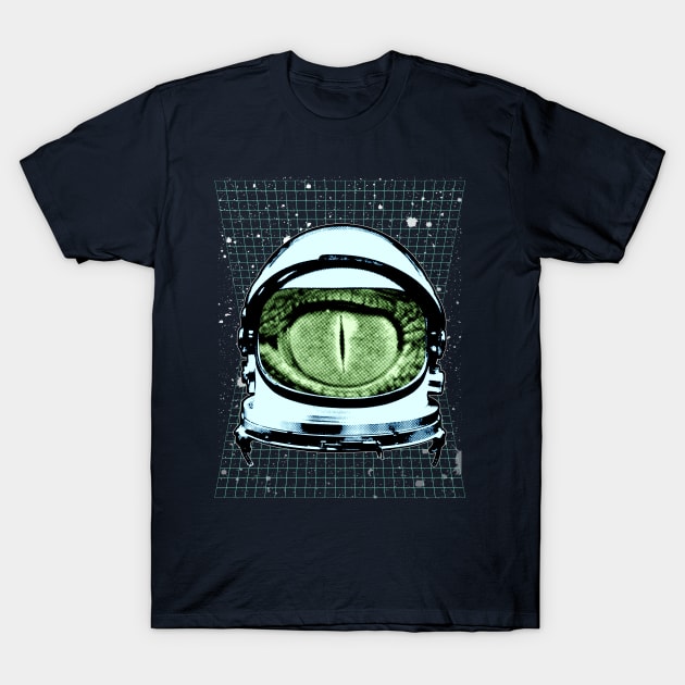 Astro Reptoid T-Shirt by RadRecorder